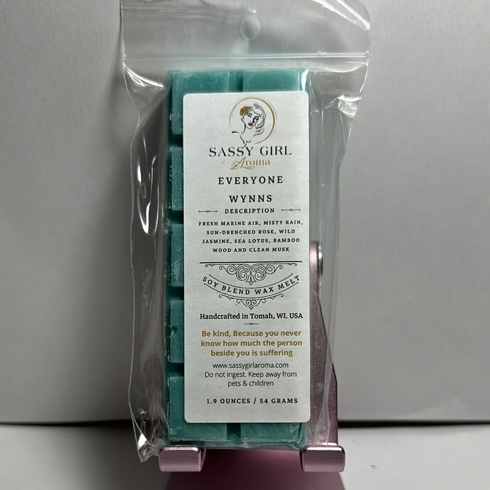 Sassy Girl Aroma Soy Blend Wax Melt - Everyone Wynns